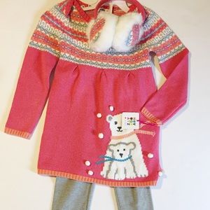 ⬇️ Novogratz Kids Sweater Dress with Leggings